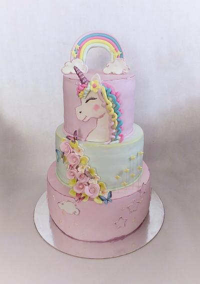 Unicorn - Cake by Dijana