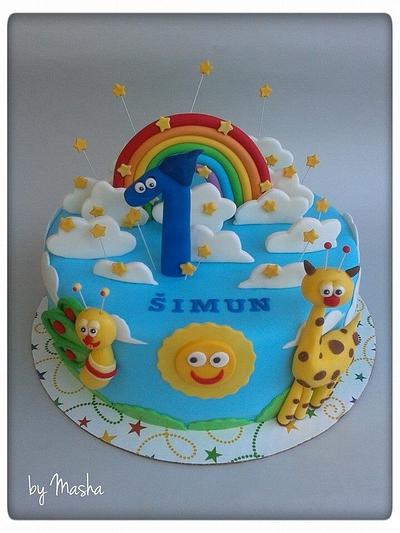 Baby TV  - Cake by Sweet cakes by Masha
