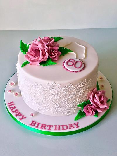 Pretty in Pink - Cake by Lorraine Yarnold