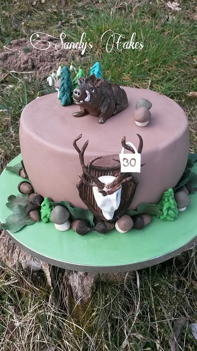 Wild Boar  - Cake by Sandy's Cakes - Torten mit Flair