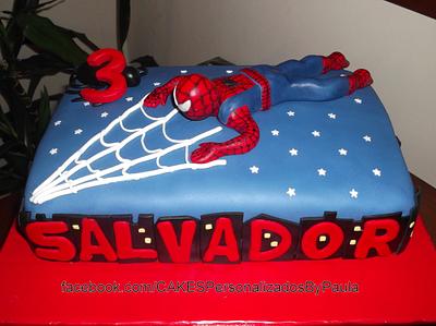 Spiderman - Cake by CakesByPaula