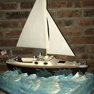Yacht / Boat Cake - Cake by Janice Pullicino