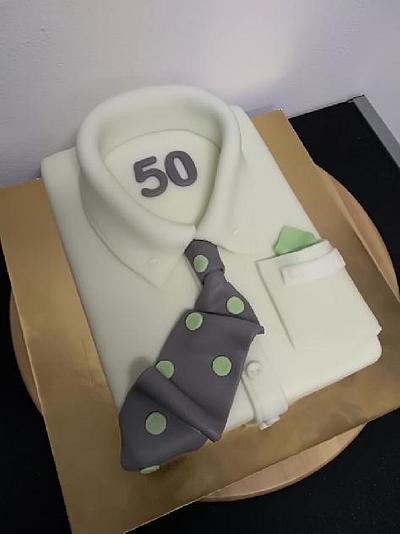 men's shirts for 50 birthdays - Cake by MilenaSP