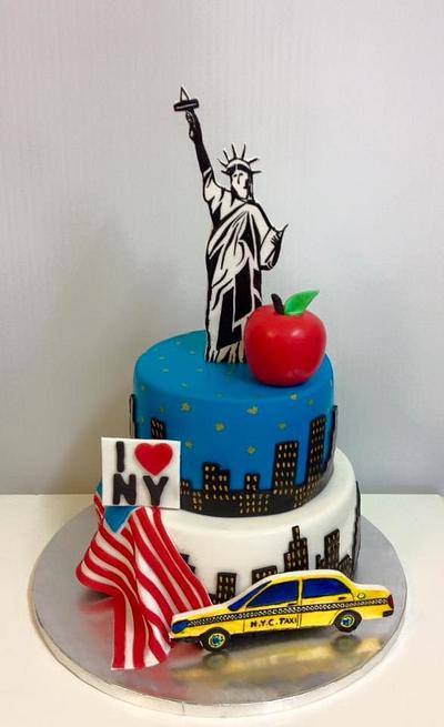New York - Cake by elisabethcake 
