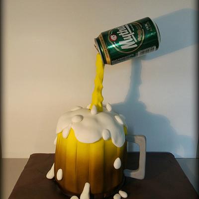 Beer - Cake by nef_cake_deco