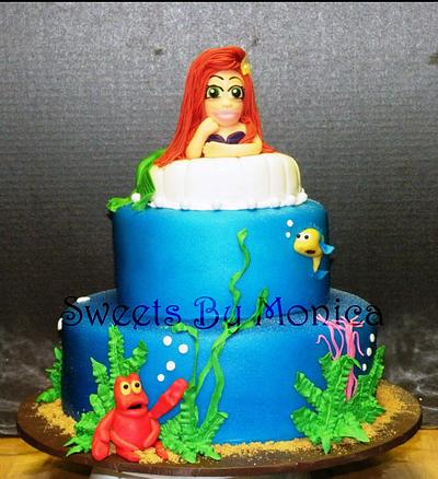Ariel & Friends - Cake by Sweets By Monica
