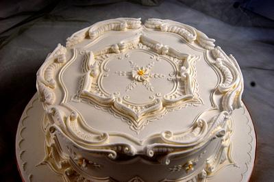 Lambeth/Borella royal icing cake - Cake by Natasha Ananyeva (CakeVirtuoso Studio)