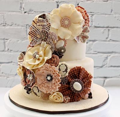 Flower Cake - Cake by Pearls and Spice