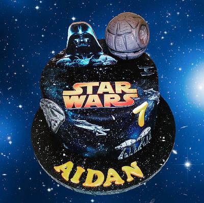 Star Wars  - Cake by littlecakespace