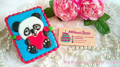 Panda of love 🐼 - Cake by Mero Wageeh