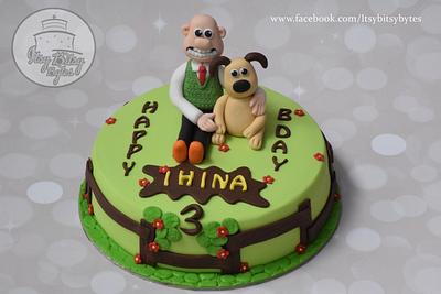 Wallace and Gromit cake - Cake by Divya Haldipur