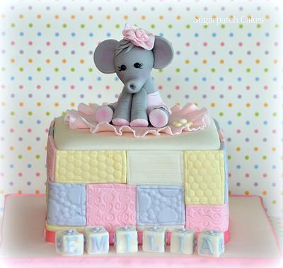 Emilia's Elephant - Cake by Sugarpatch Cakes