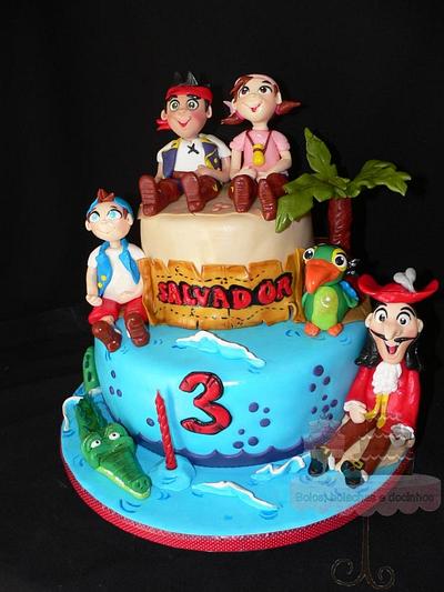 jaKe and neverland pirates Cake - Cake by BBD