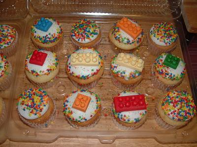 Lego Cupcakes - Cake by Jennifer C.