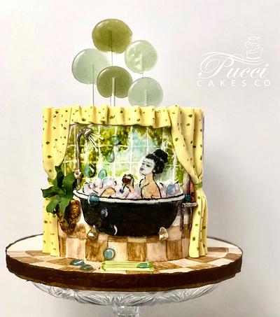 Bathtub cake - Cake by Pucci Cakes Co