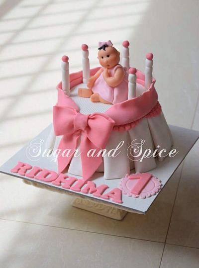 First birthday cake - Cake by Sugar and Spice