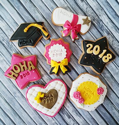 Graduation cookies  - Cake by DI ART