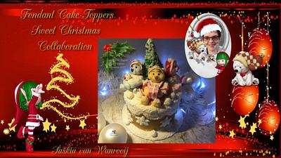 Sweet Christmas Collaboration  - Cake by Cakes by Saskia