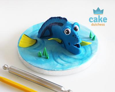 Finding Dory Cake Topper - Cake by Etty
