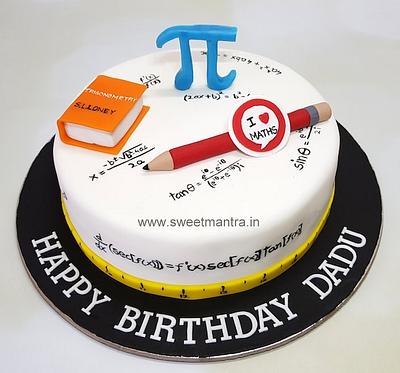 Cake for Maths teacher - Cake by Sweet Mantra Homemade Customized Cakes Pune