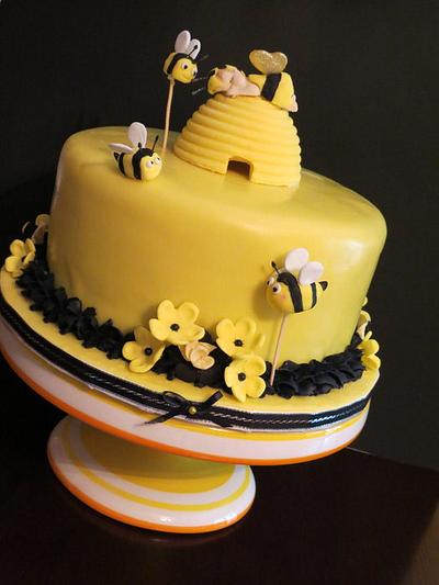 Baby shower cakes - Cake by Nancy T W.