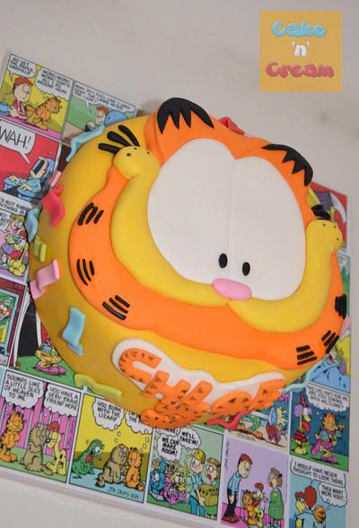 Garfield cake - Cake by Cake 'n' Cream