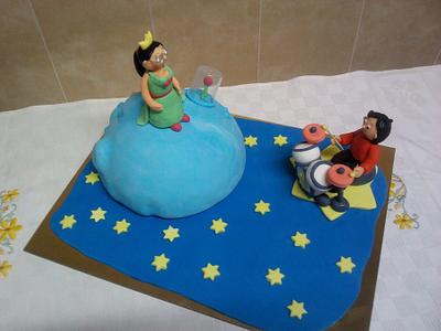 A princesa e o baterista - Cake by ItaBolosDecorados