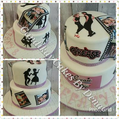 Grease themed cake - Cake by Dena Schofield
