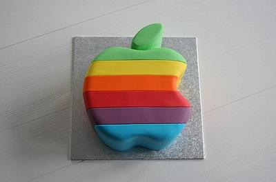 Apple cake with mocho filling - Cake by Tamara