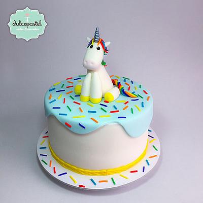 Torta Unicornio Colombia - Cake by Dulcepastel.com