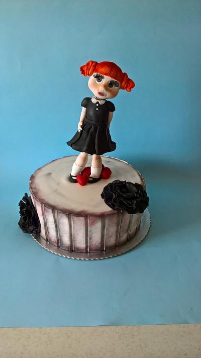 Girl - Cake by Fondantfantasy