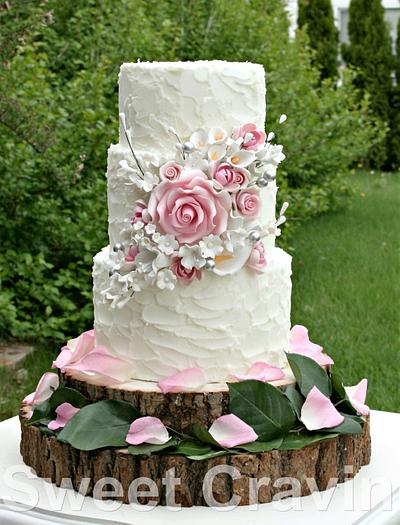 rustic wedding - Cake by mycravings