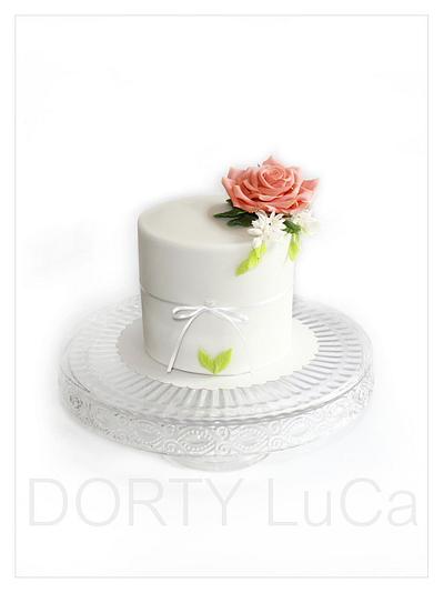 Miniweddingcake - Cake by Dorty LuCa