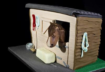 stable cake  - Cake by Symphony in Sugar