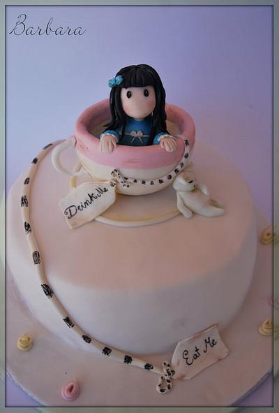 Gorjuss style  ispired for my sister  - Cake by Barbara Casula