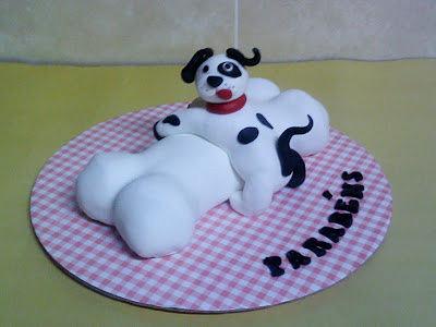 Cake bone - Cake by ItaBolosDecorados