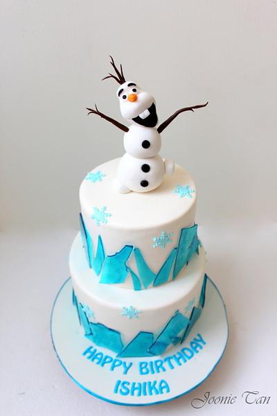 Olaf !! - Cake by Joonie Tan