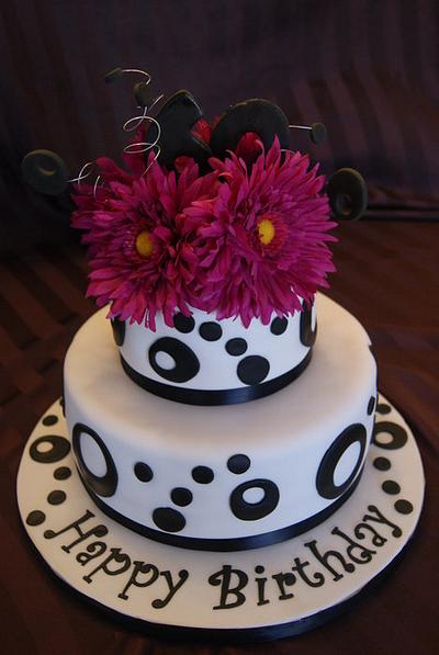 60th Birthday Cake - Cake by Angela