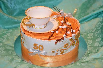  Spring gift - Cake by Oksana Kliuiko