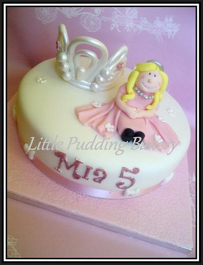 Mia's 'Princess' cake - Cake by Natalie Watson