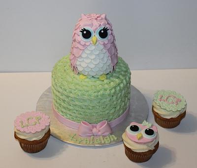 Hootie Smash Cake & Cupcakes - Cake by KatesBakes