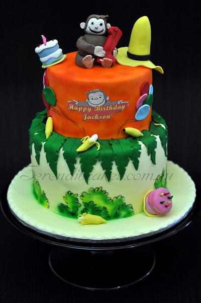 Curious George.. - Cake by Serendib Cakes