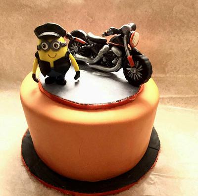 Motorcycle Birthday Cake - Cake by Goreti