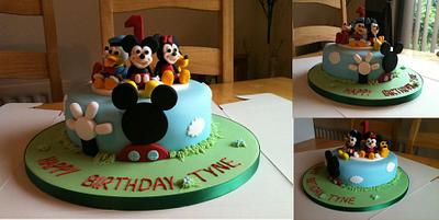 mickey mouse club house - Cake by little pickers cakes
