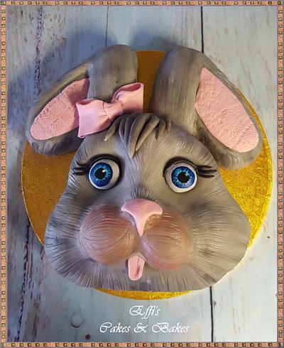 Molly the Bunny - Cake by Effi's Cakes & Bakes 