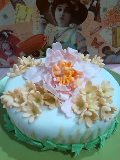 mini cake de vainilla - Cake by Catalina Anghel azúcar'arte