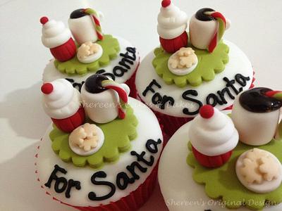 For Santa Cupcakes - Cake by Shereen