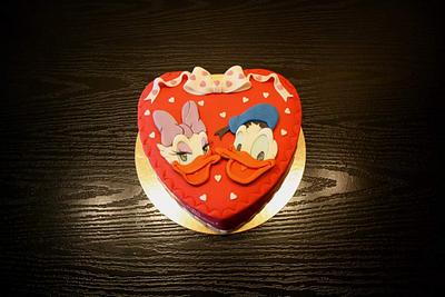 Donald and Daisy - Cake by Rozy