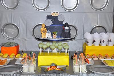 Lego Star Wars dessert table - Cake by Mrs Robinson's Cakes