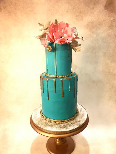 Turquoise beauty - Cake by Thechocolatefactory